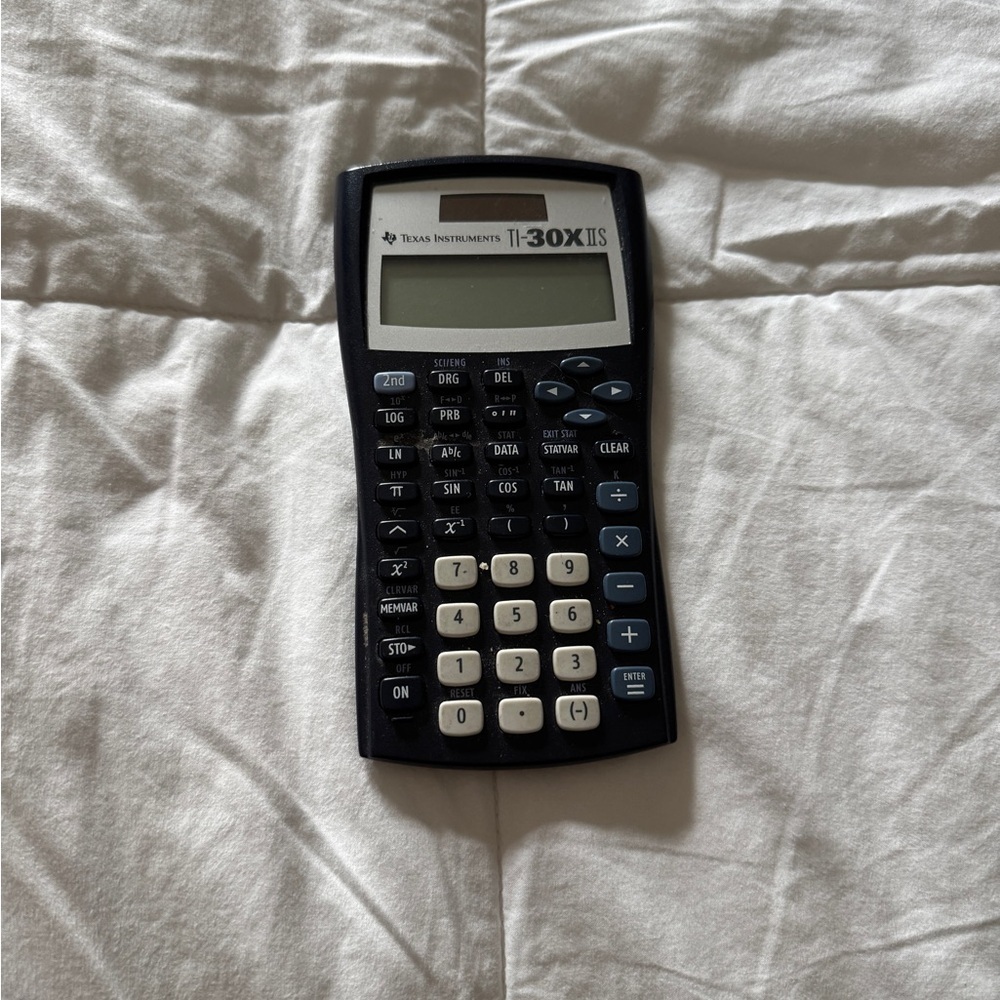 Texas Instruments TI-30X IIS Scientific Calculator | Solar Powered no cover